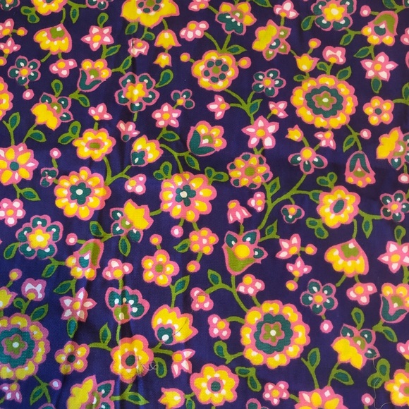 Segment of light Patterned Canvas Fabric - Picture 3 of 4